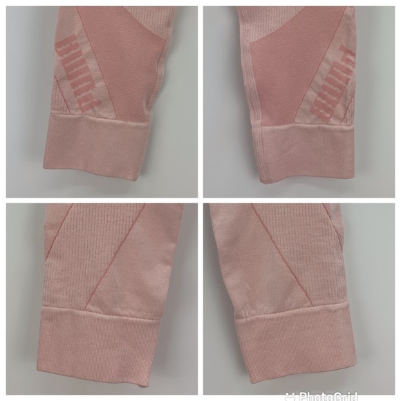 Puma NWT Pink Evostripe Evoknit 7/8 Tights, Small - Picture 7 of 16